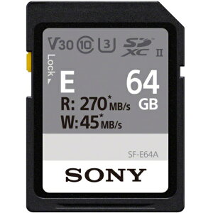 \j[ SONY SF-E64A SDXC UHS-II [J[h 64GB SFE64A