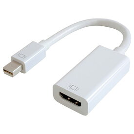 IODATA アイ・オー・データ GP-MDPHDH/W(ホワイト) Mini DisplayPort→HDMI変換アダプター GPMDPHDHW