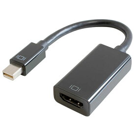 IODATA アイ・オー・データ GP-MDPHDH/K(ブラック) Mini DisplayPort→HDMI変換アダプター GPMDPHDHK