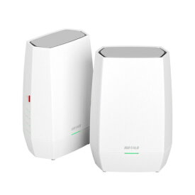 バッファロー BUFFALO WNR-3000AX4/2S IPv6 Wi-Fi 6 対応ルーター 2401Mbps+573Mbps 2台 WNR3000AX42S
