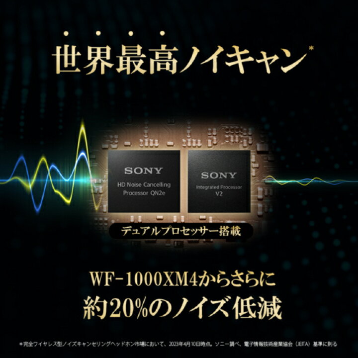 楽天市場】【長期保証付】ソニー SONY WF-1000XM5 B(ブラック) ノイズ 