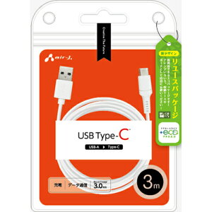�G�A�[�W�F�C(air-j) UCJ-ETC-3M-WH Type-C�P�[�u�� 3m �X�}�[�g�t�H��/�^�u���b�g�Ή�