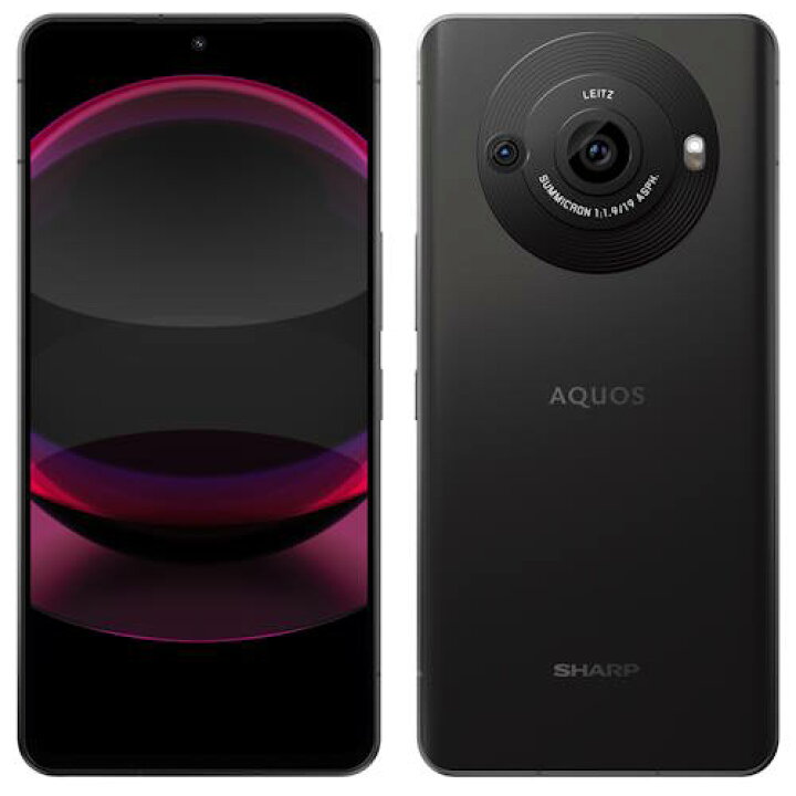 楽天市場】シャープ SHARP AQUOS R8 pro SH-R80P ブラック 6.6型 12GB 