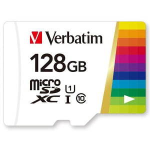 Verbatim o[xC^ MXCN128GJZV microSDXC UHS-1 /U1 ő90MB/s 128GB MXCN128GJZV