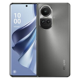 OPPO オッポ Oppo Reno10 Pro 5G 6.7型 8GB/256GB シルバーグレー SIMフリー CPH2541 GY CPH2541GY