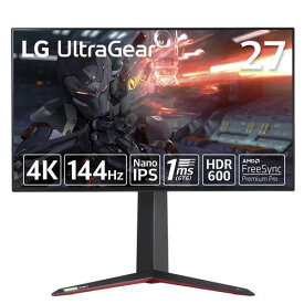 【エントリーで更に+3倍】LGエレクトロニクス LG 27GP95RP-B LG UltraGear 27型 4Kゲーミングディスプレイ 27GP95RPB