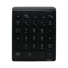 ミヨシ TENBT02-BK(ブラック) Bluetooth5.0対応 ワイヤレステンキー TENBT02BK