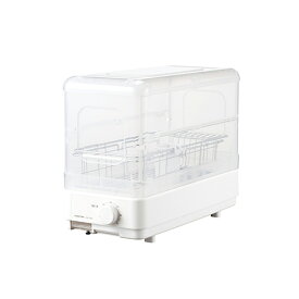 【設置】コイズミ(KOIZUMI) KDE-7500-W(ホワイト) 食器乾燥機 コンパクトタイプ