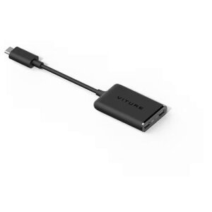 VITURE ヴィチュアー VITURE One USB-C to XRグラス 充電アダプター ONE-CTOG-ADP-BLK ONECTOGADPBLK