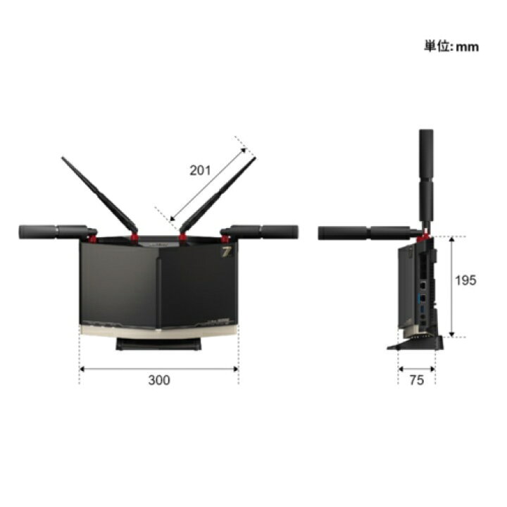 楽天市場】バッファロー BUFFALO WXR18000BE10P Wi-Fi 7対応トライ 