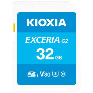 LINVA KIOXIA EXCERIA G2 KSDU-B032G SDHC UHS-I J[h 32GB KSDUB032G