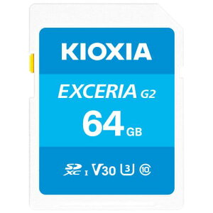 �L�I�N�V�A KIOXIA EXCERIA G2 KSDU-B064G SDXC UHS-I �������J�[�h 64GB KSDUB064G