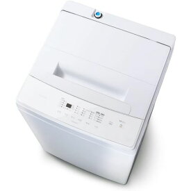 【設置＋リサイクル＋長期保証】アイリスオーヤマ(Iris Ohyama) IAW-T604E-W(ホワイト) 全自動洗濯機 6.0kg