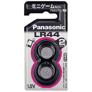 �p�i�\�j�b�N Panasonic LR44/2P �A���J���{�^���d�r 1.5V 2�� LR442P