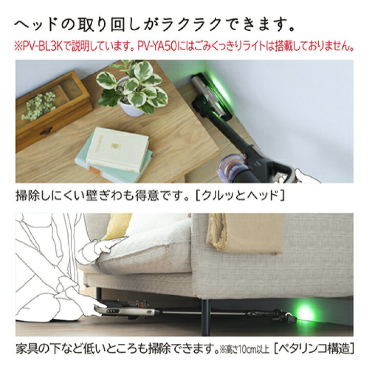 楽天市場】【長期5年保証付】日立 HITACHI PV-YA50-W(ホワイト)ラク 