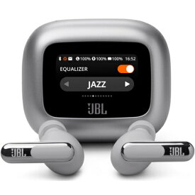 【長期5年保証付】【対象ショップ限定 先着フラッシュクーポン】JBL ジェイ ビー エル JBL LIVE BEAM 3シルバー ノイズキャンセリング完全ワイヤレスイヤホン JBLLIVEBEAM3S