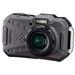�y�����ۏؕt�z�y���^�b�N�X PENTAX WG-1000 Gray �O���[ WG �h���f�W�^���J���� �h�o �ϏՌ� WG1000GRAY