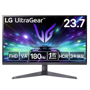 yۏؕtzLGGNgjNX LG 24GS50F-B LG UltraGear 23.7^ tHDQ[~OfBXvC 24GS50F-B