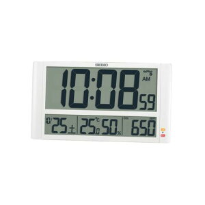 セイコー SEIKO SQ449W 掛け置兼用 電波掛け時計 CO2センサー搭載 SQ449W