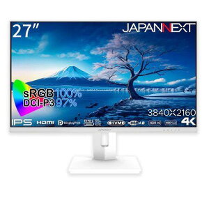 yΏۃVbv 撅tbVN[|zWplNXg JAPANNEXT JN-IPS27UHDR-C65W-HSP-W 27^ 4KfBXvC @\X^hf JNIPS27UHDRC65W