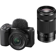ソニー SONY VLOGCAM ZV-E10M2X-B ブラック αEマウントデジタル一眼カメラ ダブルズームレンズキット ZV…