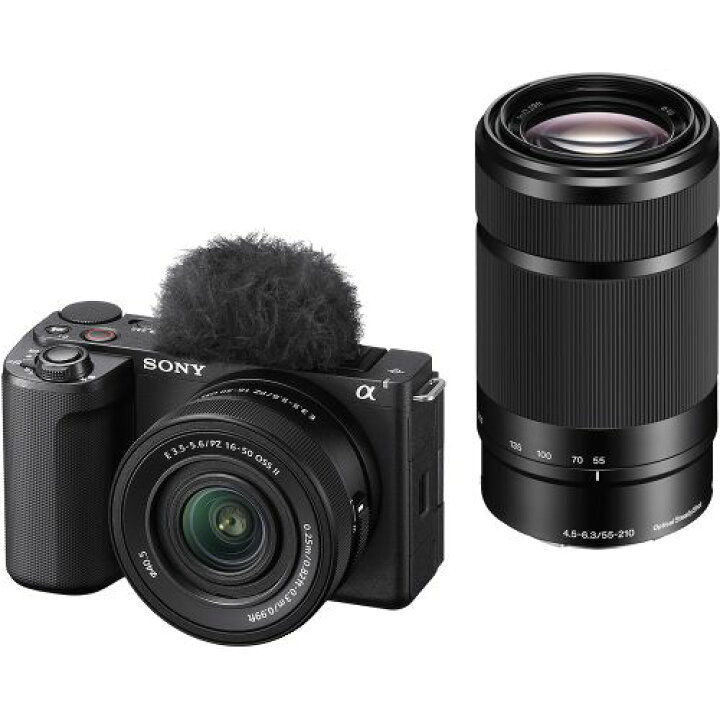 楽天市場】ソニー SONY VLOGCAM ZV-E10M2X-B ﾌﾞﾗｯｸ αEマウントデジタル 