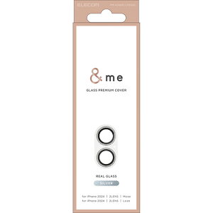 �G���R��(ELECOM) PM-A24AFLLP5SVG �V���o�[ iPhone16/Plus�p�J�����t�B���� �K���X �J�����S�̕ی� �w��/��U�h�~