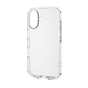 GR(ELECOM) PM-A24ATSLUCCR NA iPhone16pP[X \tg Jo[ ϏՌ JYی݌v Xgbvz[t