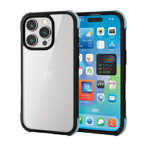 GR(ELECOM) PM-A24CHVAIRBK2 ubN×NAO[ iPhone16 PropP[X nCubh Ռz Jی