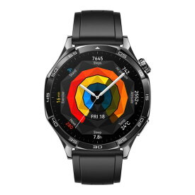 HUAWEI ファーウェイ HUAWEI WATCH GT 5 46mm ブラック シリコンバンド HWGT546MMBK