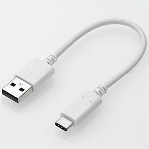 �G���R�� ELECOM MPA-AC01NWH �z���C�g USB2.0�P�[�u�� �F�ؕi A-C 0.15m MPAAC01NWH