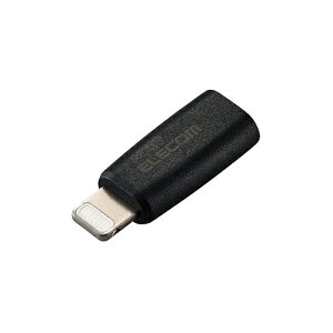 GR(ELECOM) MPA-CFLMBK(ubN) USBϊA_v^[(USB Type-C|[g-LightningvO)