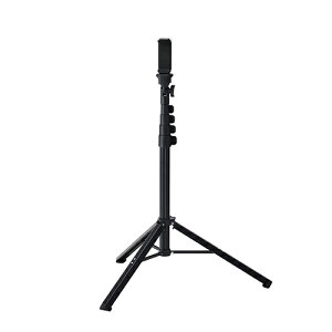 �G���R��(ELECOM) P-STCFWL02BK �u���b�N ���ω׏d�X�}�z�O�r �ő��165cm �X�}�z�z���_�[�t