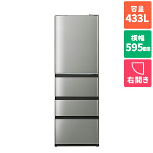 yWݒuzANA AQUA AQR-V43R-S(`^Vo[) DELIE+ 4hA① EJ 433L 595mm AQRV43RS