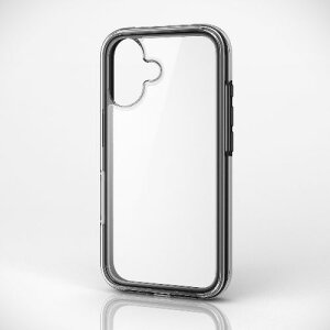 GR ELECOM PM-A24AHVAIR2BK ubN×NA iPhone16 P[X nCubh Jo[ Ռz y JYی݌v MUBRAIN PMA24AHVAIR2BK