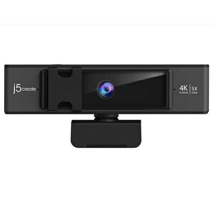 j5create �W�F�C�t�@�C�u �N���G�C�g JVCU435 �u���b�N 4K�����R���t��Web�J���� JVCU435