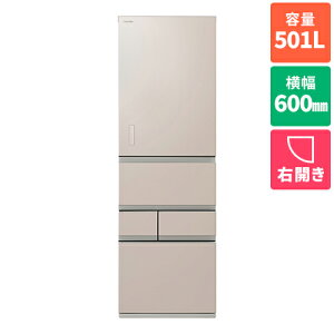 yWݒuz TOSHIBA GR-Y500GTM-NS(GNS[h) 5hA① EJ 501L 600mm GRY500GTMNS