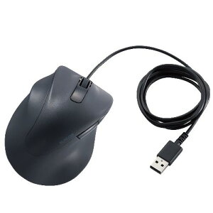 �G���R��(ELECOM) M-XGL31UBSKBK �u���b�N �É� �L���}�E�X EX-G 5�{�^�� L�T�C�Y ����p