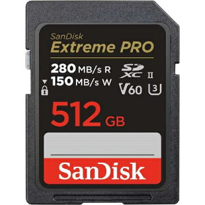 SanDisk TfBXN SDSDXEP-512G-JNJIP GNXg[ v SDXC UHS-IIJ[h 512GB SDSDXEP512GJNJI