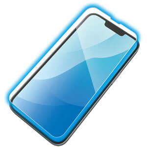 �G���R�� ELECOM PM-A25SFLGGTBL iPhone 16e �K���X�t�B���� ������ �u���[���C�g�J�b�g �\�ʍd�x10H �w��h�~ �ȒP�\��t���c�[���t PMA25SFLGGTBL