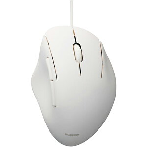 �G���R��(ELECOM) M-SH20UBSKWH �z���C�g �L��5�{�^���}�E�X M�T�C�Y