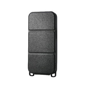 �G���R�� ELECOM PM-A25SPLFYTBK �u���b�N iPhone 16e �P�[�X ���U�[ �J�o�[ �}�O�l�b�g �c�J���t���b�v �Ռ��z�� �V�����_�[�X�g���b�v�z�[���t PMA25SPLFYTBK