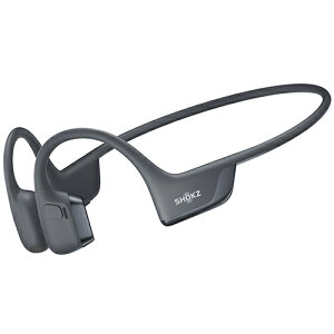 �y�����ۏؕt�zShokz(AfterShokz)(�V���b�N�X(�A�t�^�[�V���b�N�X)) OpenRun Pro 2 �u���b�N ���`���C���z�� USB-C�[�d SKZ-EP-000030