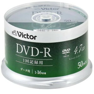�r�N�^�[(Victor) DHR47J50SJ5 Victor �p�\�R���p 16�{�� DVD-R 50���p�b�N 4.7GB