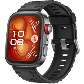 HUAWEI ファーウェイ HUAWEI WATCH FIT 4 Pro ブラック スマートウォッチ 心電図機能搭載 WATCHFIT4PROBK