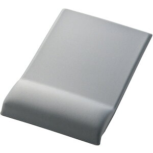 エレコム(ELECOM) MP-CTL01GY グレー マウスパッド リストレスト 一体型 低反発 手首 負担軽減 コーナーガードクッション ズレにくい