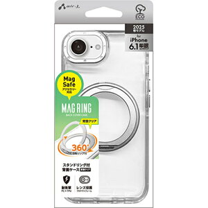 �G�A�[�W�F�C(air-j) AC-SE25-CMR SL iPhone16e�p MagSafe�A�N�Z�T���[�Ή� �X�^���h�����O�t�w�ʃP�[�X