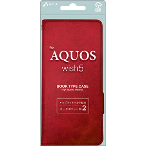 �G�A�[�W�F�C(air-j) AC-AQW5-PB RD AQUOS wish5�p �蒠�^�P�[�X