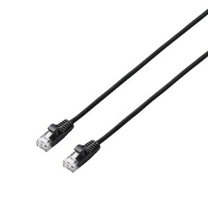 GR(ELECOM) LD-GPAM/BK50(ubN) LANP[u CAT6A 5m ܐ܂h~ ϋv bV f [^[ PS5 PS4 Xbox Ή