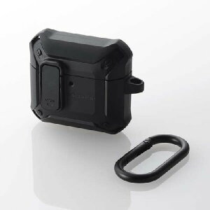 GR(ELECOM) AVA-AP06ZEROLBK ubN AirPods 4 p ZEROSHOCK Lock